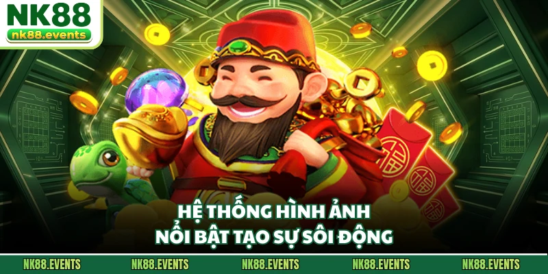 Hệ thống hình ảnh nổi bật tạo sự sôi động